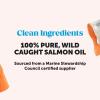 imageWild Alaskan Salmon Oil Omega3 Fish Oil for Dogs and Cats Fatty Acids Salmon Oil for Dogs Skin and Coat Health Pure Dog Food Topper Supports Joints Brain ampamp Heart Health  32ozSalmon Oil