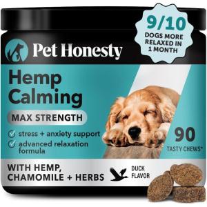 imageCalming Chews for Cats  Cat Anxiety Relief  Helps Reduce Stress  Behavioral Support ampamp Promotes Relaxation for Travel Boarding Vet Visits Separation Anxiety  Chicken 30Day SupplyMax Strength  Duck