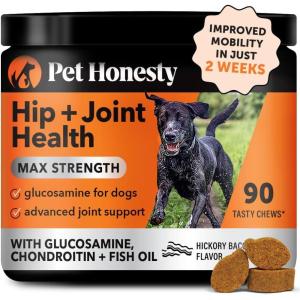 imageCat Hip ampamp Joint Health Crunchy ampamp Creamy Chews  Cat Joint Support Supplement with Glucosamine Health Supplies ampamp Hip Support for Indoor ampamp Outdoor Cats Chicken 30Day SupplyMax Strength  Bacon