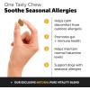 image10 in 1 Multivitamin  Allergy Support Soft Chew Supplement Bundle  Skin ampamp Seasonal Pollen Allergies  Itch Relief for Dogs  Joint Digestive Heart Skin Coat ampamp Immune Support Vitamin