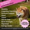 imageCat Multivitamin Crunchy ampamp Creamy Chews  Cat Treats for Health  Immune Joint Support Skin ampamp Coat ampamp Digestion  Vitamins with Omega 3s Lysine ampamp Probiotics 30 Day SupplyDuck  Senior Dog