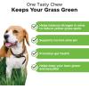 imageFlea ampamp Tick Support  Grass Green Bundle  Natural Flea and Tick Soft Chew for Dogs Pest Defense Oral Flea Pills for Dog Itch Relief Digestive Enzyme for Dogs Dog Pee Grass Lawn Spot S