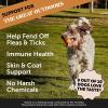imageFlea and Tick Prevention for Dogs Supplement  Natural Flea and Tick Chews for Dogs Oral Pills with No Harsh Chemicals Natural Way to Enjoy The Outdoors  Bacon 90 Count