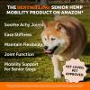 imageSenior Hemp Hip ampamp Joint Supplement for Dogs  Dog Joint Supplement with Hemp Oil ampamp Powder Glucosamine Collagen MSM ampamp Green Lipped Mussel  Mobility for Senior Dogs Chicken 90Chicken  Senior