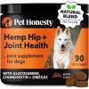 imageSenior Hemp Hip ampamp Joint Supplement for Dogs  Dog Joint Supplement with Hemp Oil ampamp Powder Glucosamine Collagen MSM ampamp Green Lipped Mussel  Mobility for Senior Dogs Chicken 90Bacon