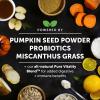 imageProbiotics for Dogs  Digestive Enzymes Promotes Gut Health Dog Probiotics for Diarrhea ampamp Bowel Support Prebiotics for Immunity Health ampamp Itch Relief Pumpkin 180 ctChicken Scoot Stopper