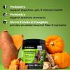 imagePumpkin Fiber Powder Supplement for Dogs  All Natural Dog Probiotic with Psyllium Husk Pumpkin Seeds and Apple Pectin for Healthy Digestion 90 ScoopsPumpkin Probiotics