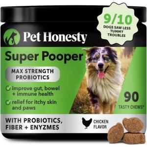 imageProbiotics for Dogs  Digestive Enzymes Promotes Gut Health Dog Probiotics for Diarrhea ampamp Bowel Support Prebiotics for Immunity Health ampamp Itch Relief Pumpkin 180 ctMax Strength Probiotics