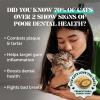 imagePet Honesty Fresh Dental Bites for Cats  Crunchy ampamp Creamy Cat Treats for Fresh Breath Plaque  Tartar Control Cleans Teeth  Gums Daily Cat Dental Care 30 Day SupplyDental Bites