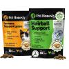 imageCat Immune Support Lysine Allergy Relief and Hairball Support Crunchy ampamp Creamy Chews Bundle