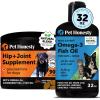 imageHip ampamp Joint Health ampamp Omega 3 Fish Oil Bundle Dog Joint Support Supplement ampamp Wild Caught Omega 3 for Skin and Coat Chicken 32oz