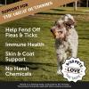 imageFlea and Tick Prevention ampamp Multivitamin Bundle Natural Flea Chews ampamp Dog Vitamins with Glucosamine for Skin and Coat Bacon ampamp Peanut Butter 90 ct