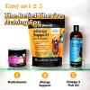 imagePet Honesty Allergy Support Fresh Dental Sticks  Dental Treats for Dogs  Dental Dog Chews  Immune Health  Allergy Support for Dogs  Freshen Dog Breath Reduce Plaque  Tartar  30 SticksPumpkinPB