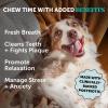 imagePet Honesty Calming Fresh Sticks for Dogs  Dental Chews to Support Relaxed Behavior Oral Health and Fresh Breath  30 ctPeanut Butter