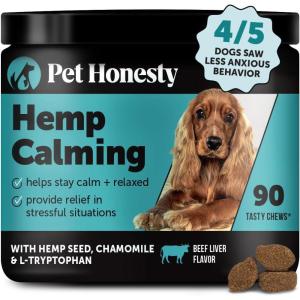 imagePet Honesty Calming Fresh Sticks for Dogs  Dental Chews to Support Relaxed Behavior Oral Health and Fresh Breath  30 ctBeef Liver