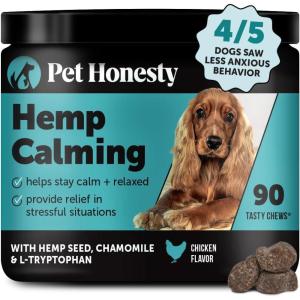 imagePet Honesty Calming Fresh Sticks for Dogs  Dental Chews to Support Relaxed Behavior Oral Health and Fresh Breath  30 ctChicken